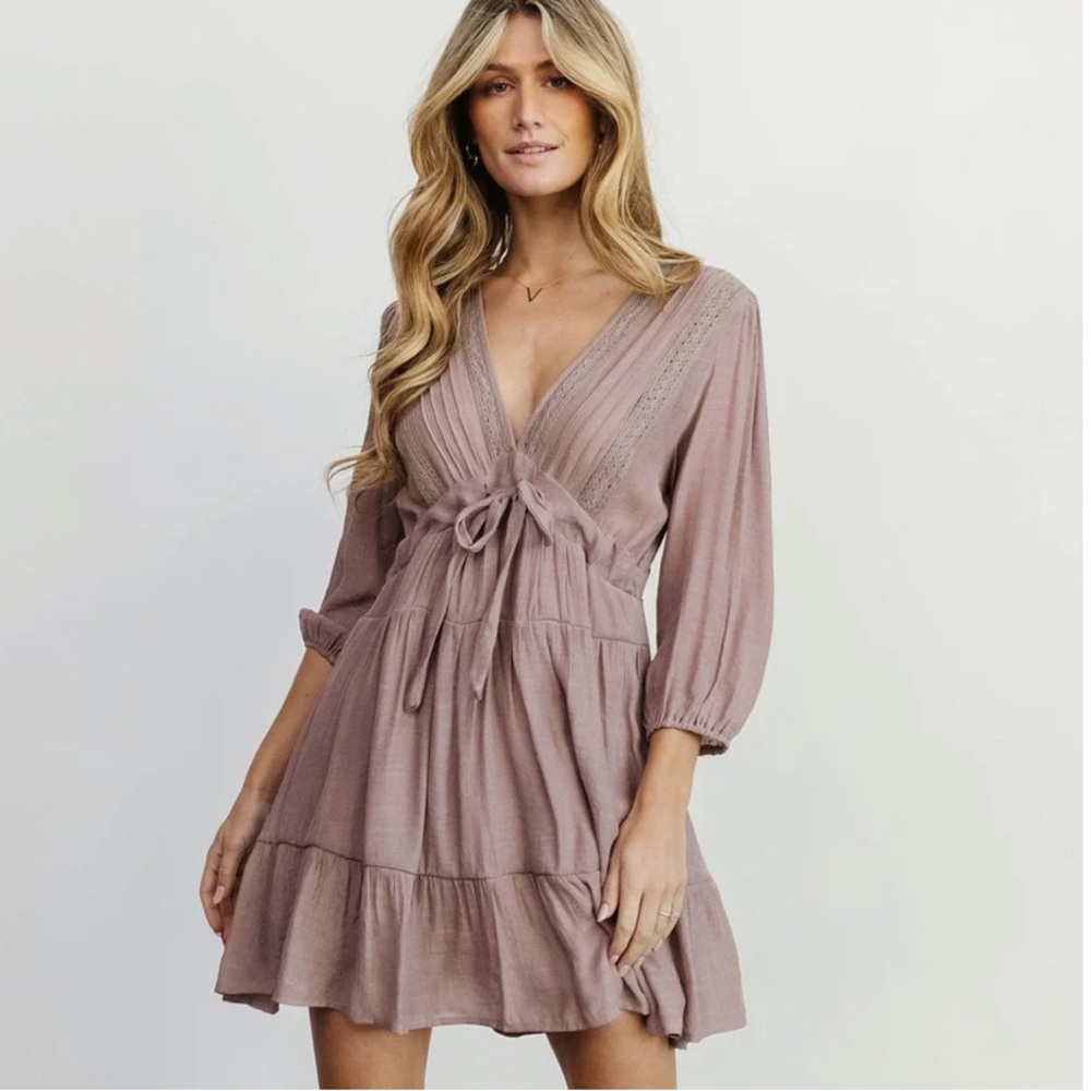 Baltic Born Amelia Boho Mini Dress Size Large